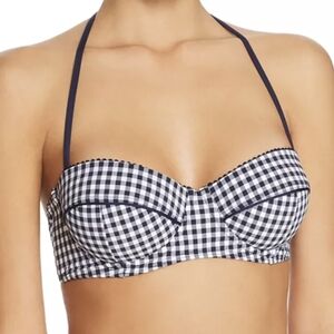 Kate Spade Gingham Bikini Top